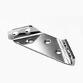 Polished Chrome Trapezoidal Universal Corner Brace & Joint Connector