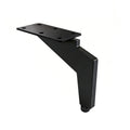 Modern Industrial Oblique Angled Furniture Leg with Leveling Foot