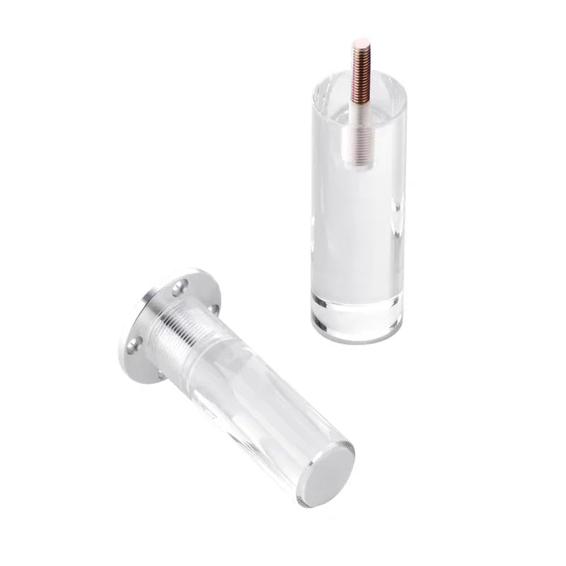 Premium Clear Acrylic Lucite Furniture Legs (Modern Luxury Series)