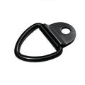 Heavy-Duty Black D-Ring Tie-Down Anchor with Mounting Bracket