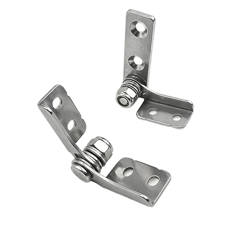 Heavy-Duty 304 Stainless Steel Constant Torque Friction Hinge (Stay-Put Latch)