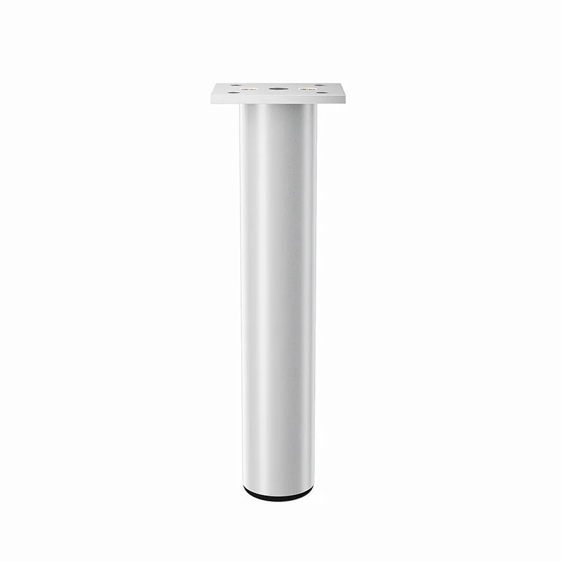 Modern Cylindrical Adjustable Metal Furniture Leg with Leveling Base