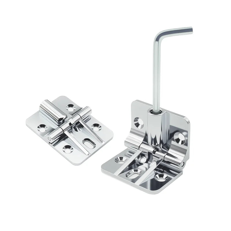 Spring-Loaded Latch Hinge with Locking Pin (Specialized Hardware Series)