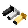 Square Height-Adjustable Metal Cabinet & Table Support Legs