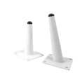 Modern White Tapered Conical Metal Furniture Leg (Straight & Oblique)