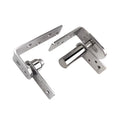 Precision L-Shaped Pivot Hinge for Heavy Cabinet Doors