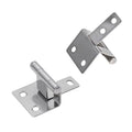 Precision Stainless Steel L-Shaped Offset Pivot Hinge (Heavy-Duty Cabinet Series)